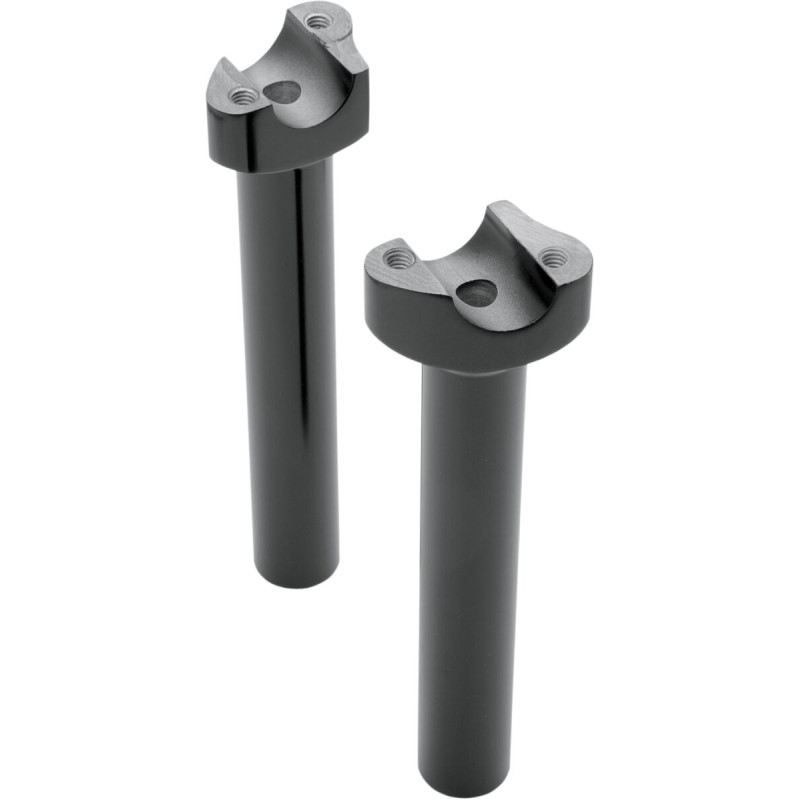 Riser drept 8" negru pentru motociclete