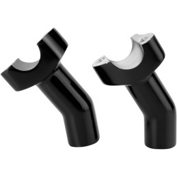 RISERS PULLBACK 3.5" BLK 