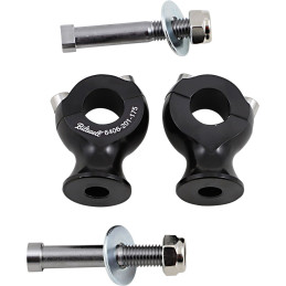 RISERS SLIMLINE 7/8 NEGRU pentru motociclete