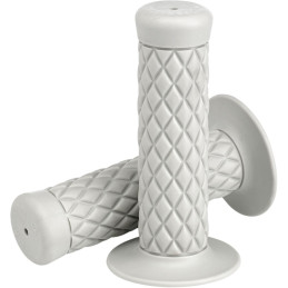 Puños Thrust 7/8" Blancos para Motocicleta