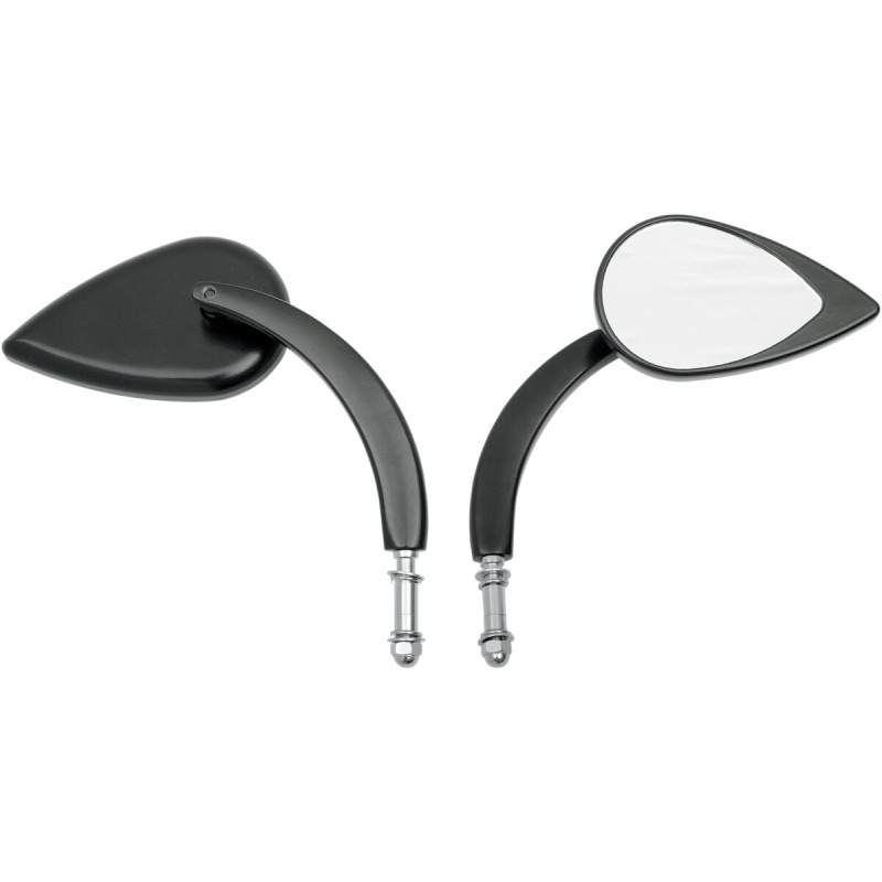 MIRROR T-DROP BLK L. STM 