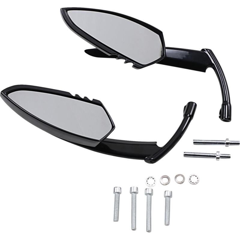 CZARNE LUSTERKA KOSA