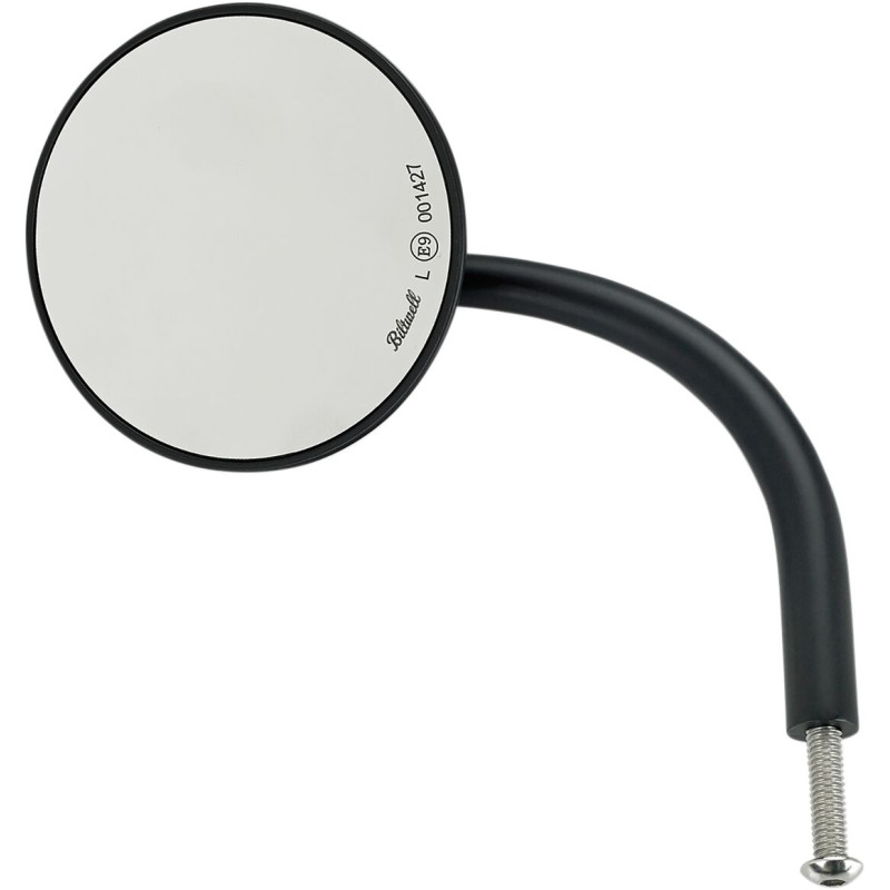 MIRROR LG ROUND HD BK 