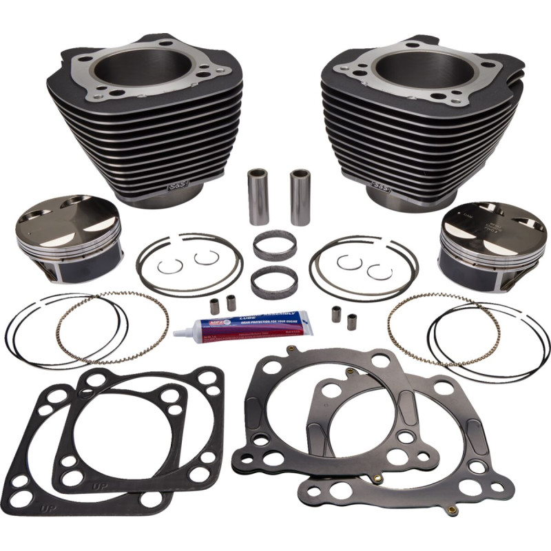 Válcový kit 128" BIG BORE ČERNÝ