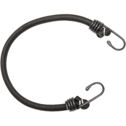 Bungee šnúra čierna 18" 2 háky
