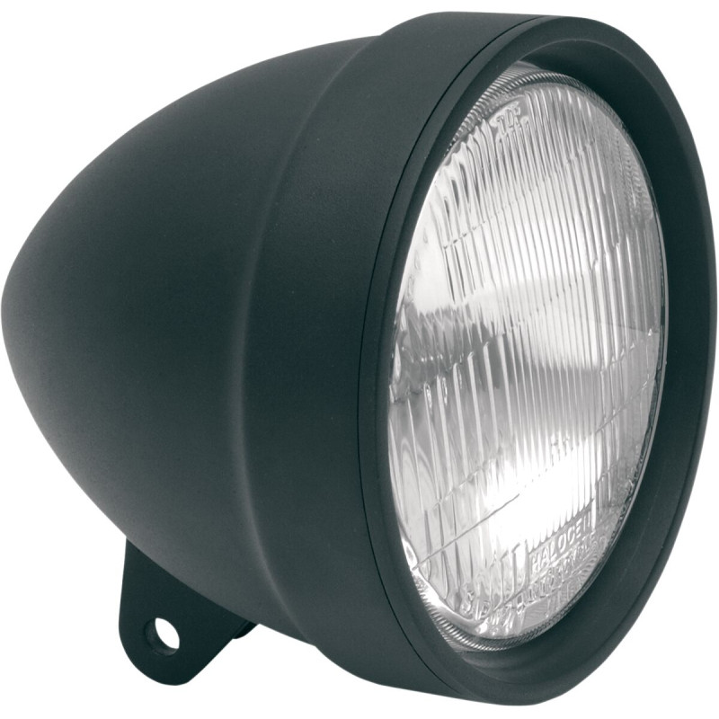 HEADLIGHT 5.75" BLK 