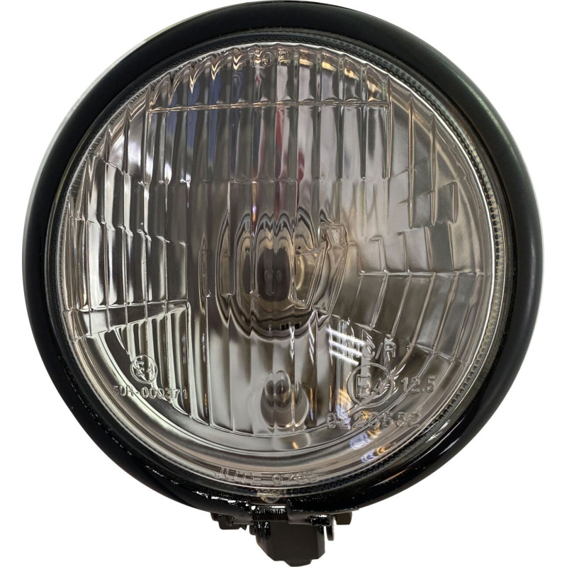 HEADLIGHT 5.75" BLK 