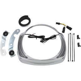 BEZEL HEADLIGHT CHROME 