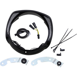 BEZEL HEADLIGHT BLACK 