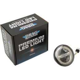 Far LED 5.75" cu reflector ECE pentru motociclete
