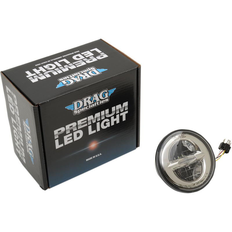 Far LED 5.75" cu reflector ECE pentru motociclete