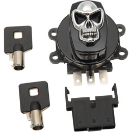 Interruptor de Encendido Calavera Negro 93-13