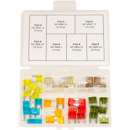 KIT DE FUSIBLES MINI 40 PIEZAS
