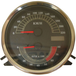 Скоростомер с тахометър KM/H за FLHR
