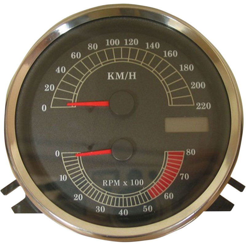 Prędkościomierz z obrotomierzem FLHR KM/H