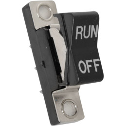 Přepínač rocker RUN/OFF černý