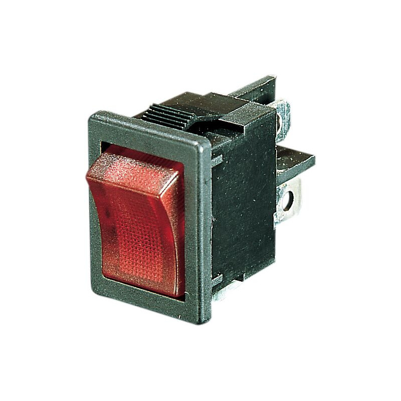 ROCKER SWITCH ON/OFF RED 