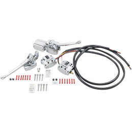 Kit de Control de Manillar Cromado 72-81