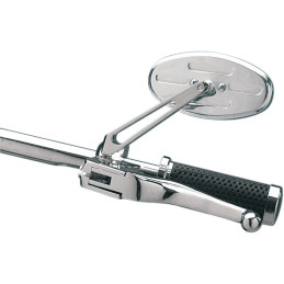 Espejo Ness Stealth I Oval con Reflector Azul