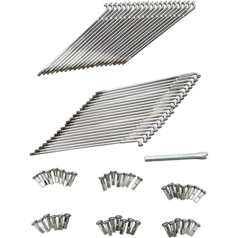 SPOKES CHR 18" STEEL HUB 