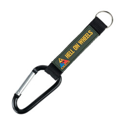 Army Surplus Hell On Wheels carabiner hook Total lengt of key ring including carabiner: 18 cm. Carabiner: 8 x 4 cm 