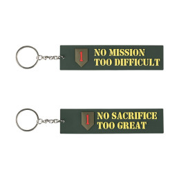 Army Surplus No Mission/Sacrifice keychain  One size