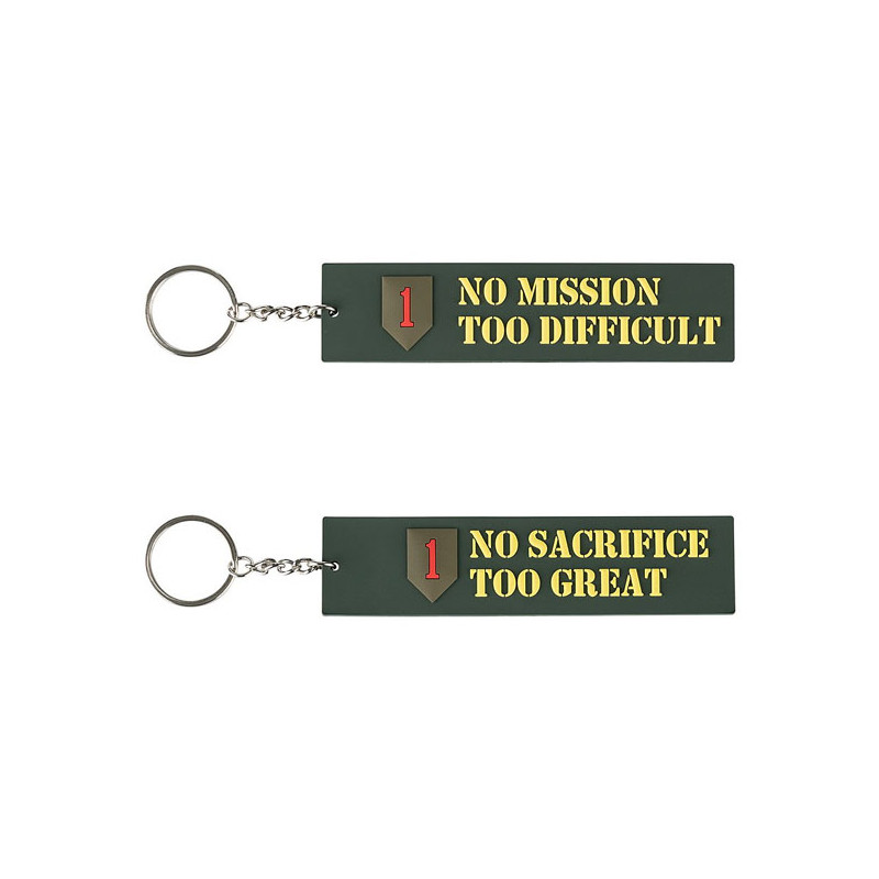 Army Surplus No Mission/Sacrifice keychain  One size