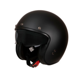 Kask ochronny CLAW Cruiser Jet z osłoną przeciwsłoneczną matowy czarny M