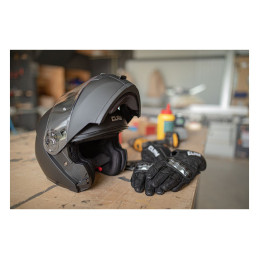 CLAW Travel Flip-up helmet matt black S