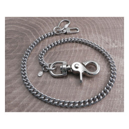 Łańcuszek portfela Amigaz Smooth Leash 7mm ze stali nierdzewnej