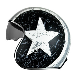 Casco Origine Spirit Rebel Star Gris Mate S