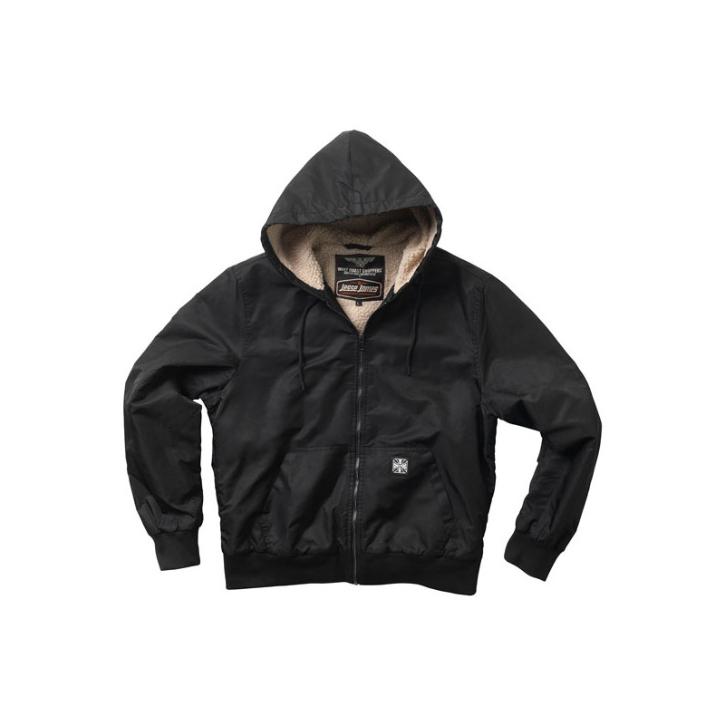 WCC BFU Sherpa Nylon jacket black 2XL