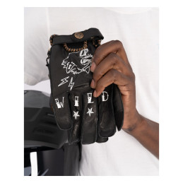 Guantes By City Second Skin tatuaje negro L