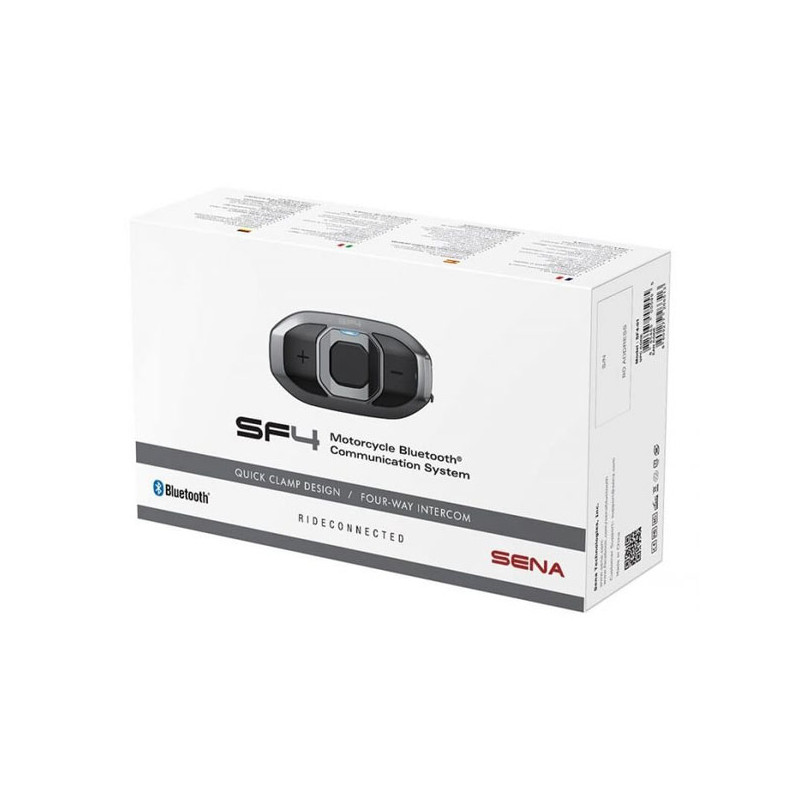  Sena SF4-02 Bluetooth HD single Almost every helmet