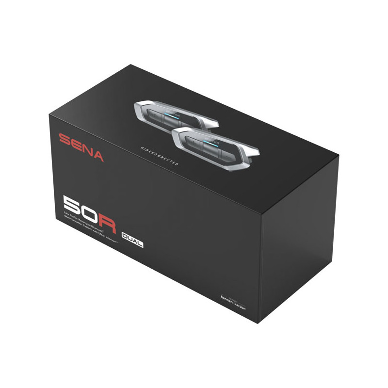  Sena 50R Mesh Sound by Harman Kardon dual Almost every helmet main module 97 x 48 x 27 mm