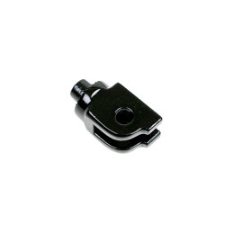 Kodlin, splined rider peg adapter. Black Rider: 18-24 M8 Softail (excl. FL models with floorboards) 21-24 RH1250S Sportster S 21