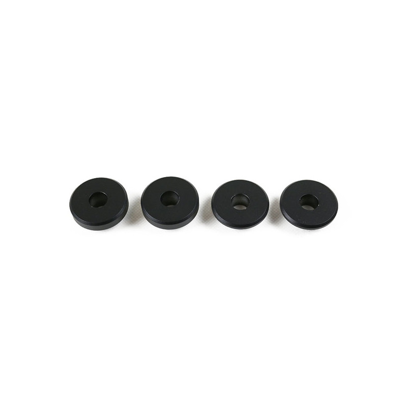 Kodlin, solid handlebar damper set. Black 18-23 M8 Softail