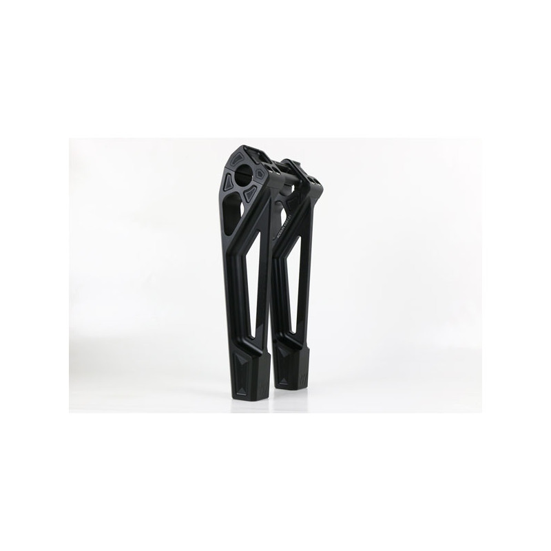 Kodlin, Uniwersalne podnóżki Fastback 10". Czarne dla wszystkich modeli H-D z obszarem zacisku o średnicy 1" i odległością mocow