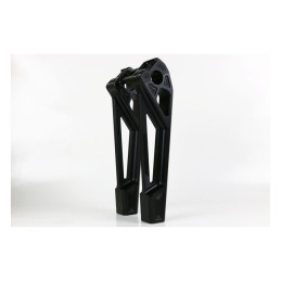 Kodlin, Uniwersalne podnóżki Fastback 10". Czarne dla wszystkich modeli H-D z obszarem zacisku o średnicy 1" i odległością mocow