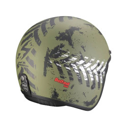Cască Scorpion Belfast Evo verde mat/silver 2XL