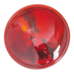 Unidad de haz sellado 4-1/2" 30W 12V lente roja