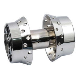 REAR WHEEL HUB, CHROME 08-20 XL (non-ABS models)