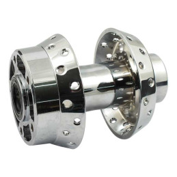FRONT WHEEL HUB, CHROME 96-99 SOFTAIL (NU)