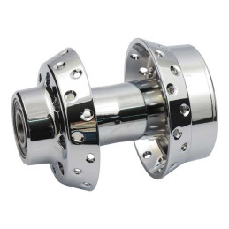 FRONT WHEEL HUB, CHROME 06-07 FXDWG