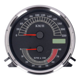 FL rýchlomer/tachometer, 00-03 čierny