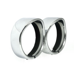 Anillos de recorte empotrados con visera H-D