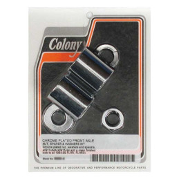 COLONY AXLE SPACER KIT FRONT, SMOOTH 94-99 FLHR/CI(NU)