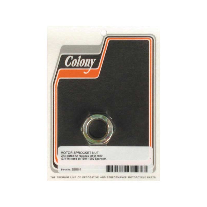 COLONY MOTOR SPROCKET NUT 91-92 XL(NU)