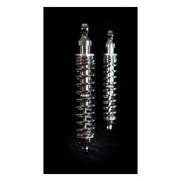  Bitubo, WME dual shock absorber set. Chrome. 336mm 07-08 XL 1200 C Sportster C Custom 07-12 XL 1200 N Nightster 04-19 XL 1200 T