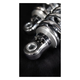  Bitubo, WME dual shock absorber set. Chrome. 306mm 14-17 FXDL Dyna 103 Low Rider